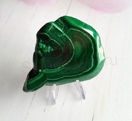 Malachit plátek 33 g (X1952)