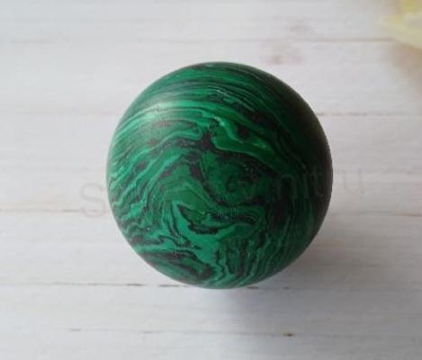 Malachit koule 125 g | 48 mm (X1982)