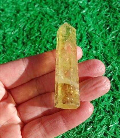 Citrín broušená špice 73 mm | 39 g (X1998)
