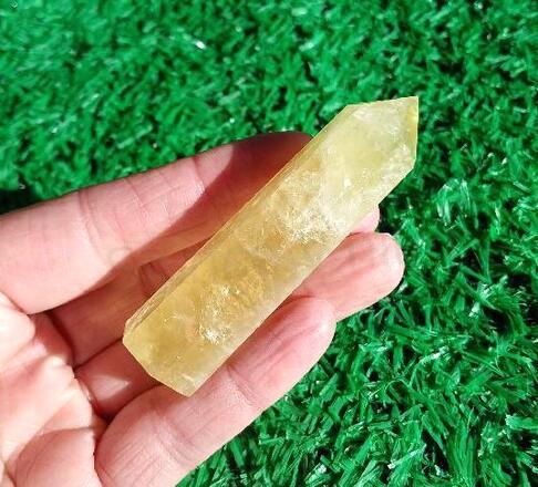 Citrín broušená špice 76 mm | 46 g (X2001)