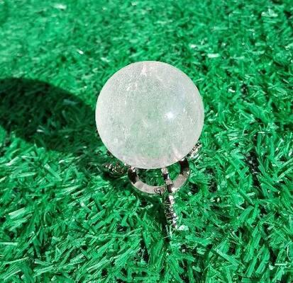 Křišťál koule leštěná 45 mm | 126 g (X2009)