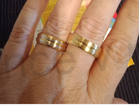 Pánský prsten z chirurgické oceli  (BP113)