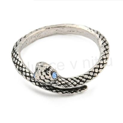 Hadí prsten s kamínky (BP526)