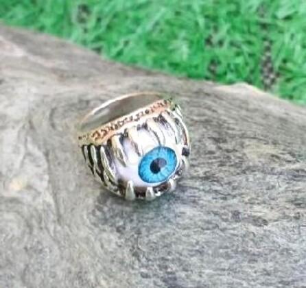 Gotický prsten dračí oko | 61 (BP529)