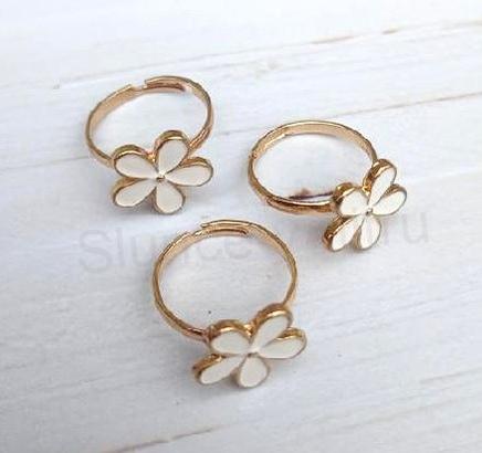 Nastavitelný jemný prsten kytička (BP534)