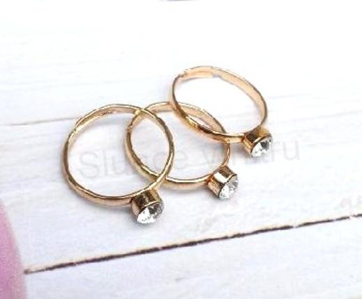 Nastavitelný jemný prsten s kamínkem (BP536)