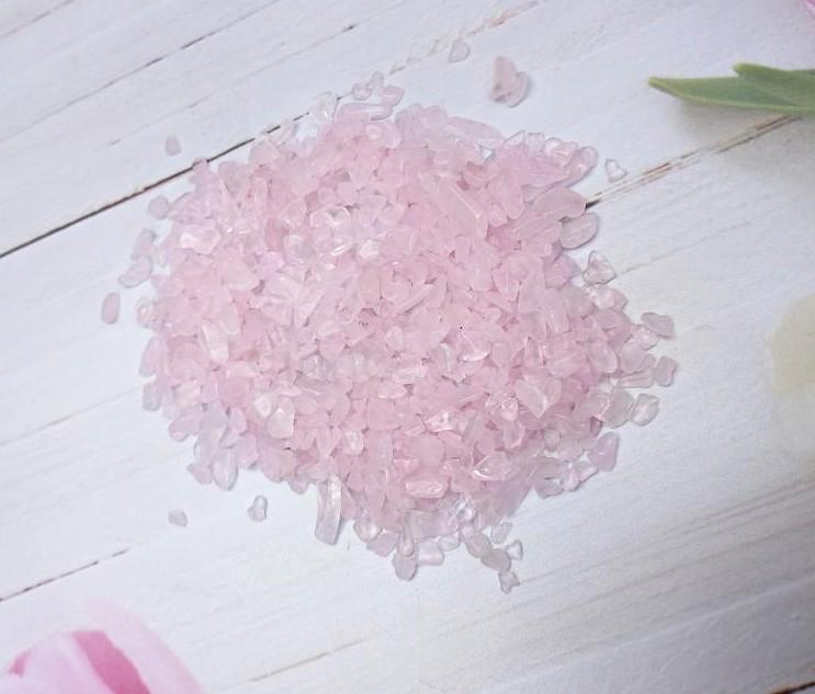 Růženín zlomky 2 - 7 mm, bez díry 10 g (X2057)