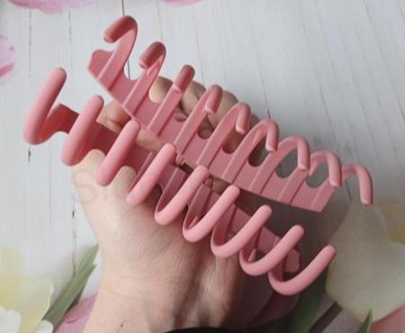 Velký skřipec do vlasů zelený - 11 cm (H678)