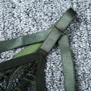 Květinová krajková podprsenka černá velikost L (K2)