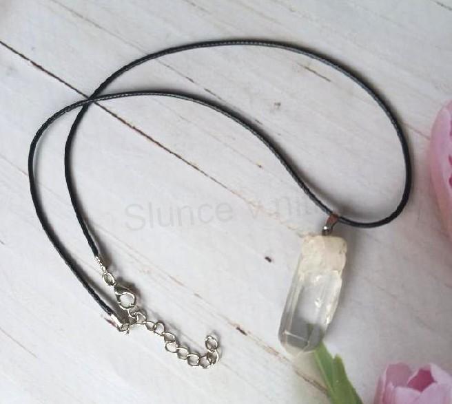 Náhrdelník křišťál špice 9,1 g - (Brazílie) (X2113)