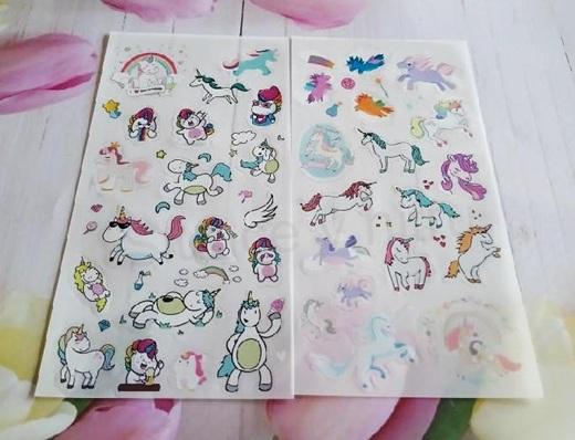 Samolepky, obtisky jednorožec, My little pony kreslené mix číslo 5 (E1009)