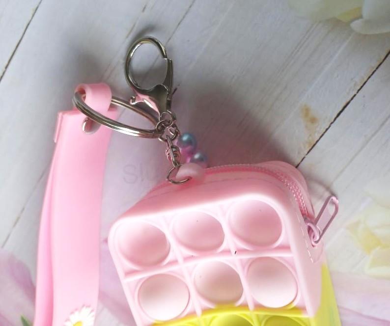 Peněženka, klíčenka pop it (H689)