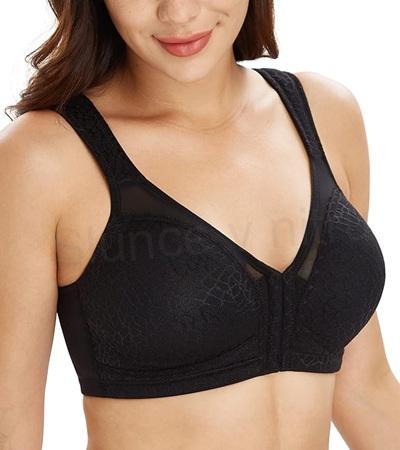 Dámská podprsenka bez kostic, zapinání vpředu velikost 85 G (K648)