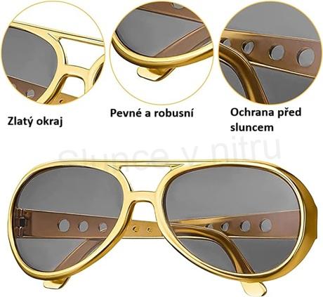 Pánské sluneční brýle (H702)