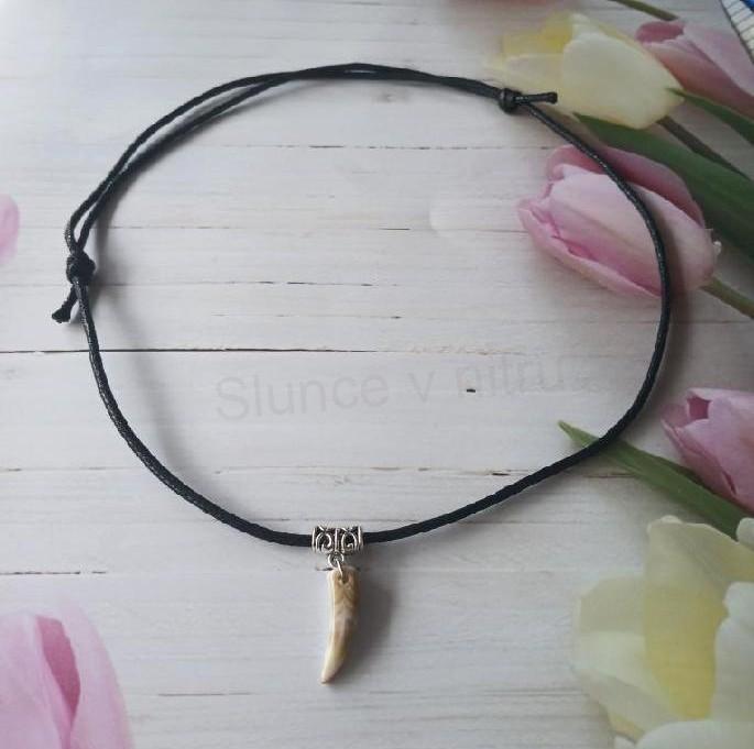 Náhrdelník s přívěskem Vlčího zubu (BD994)