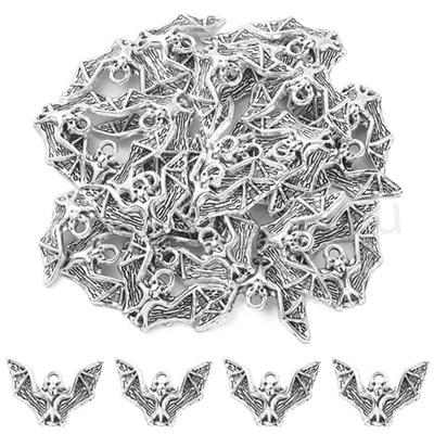 Přívěsek ze zinkové slitiny netopýr 23 x18 mm (AA419)