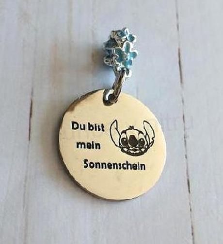 Pandora přívěsek Lilo Stiich nerez 40 x 25 mm (AA426)