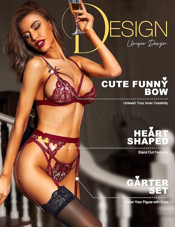 Dámské spodní prádlo s podvazkem s G-String velikost 2XL (K666)