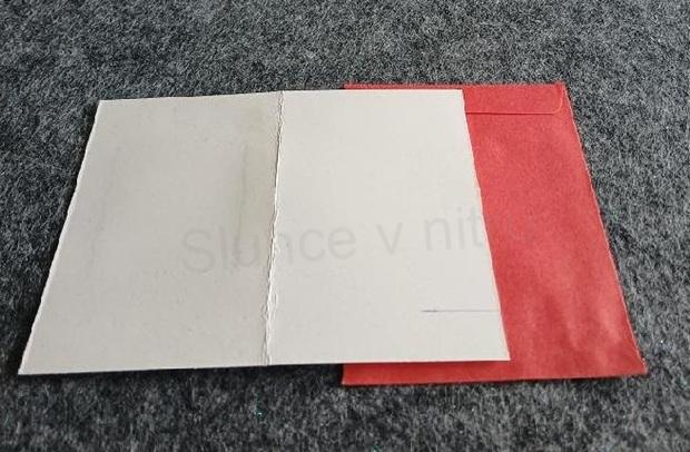 Vánoční jmenovka, kartička na dárky botička (E1047)