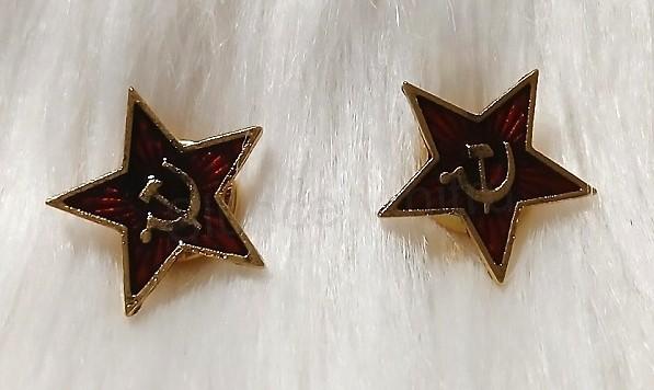 Odznak - Sovětská rudá hvězda se srpem a kladivem (ME59)