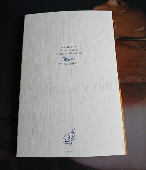 Vánoční přání otevirací (E1050)