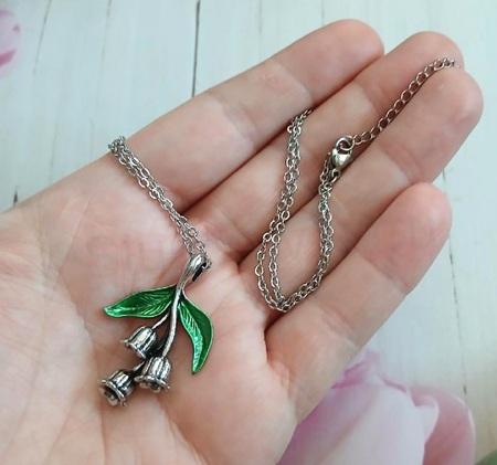 Souprava šperků konvalinka 3D (BS152)