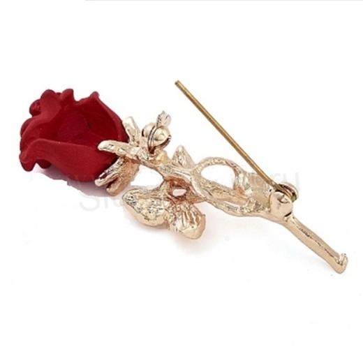 Květinová brož růže, kytička (HB128)