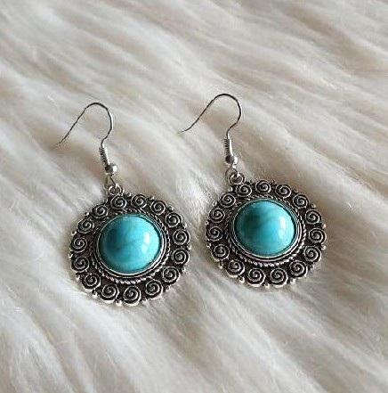 Dlouhé etnické náušnice Bohemia (BB937)