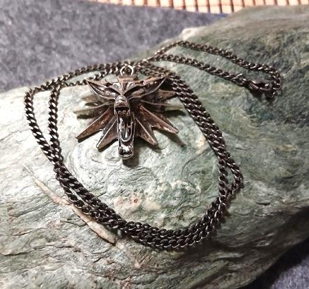 Náhrdelník Geralt – vlčí medailon Zaklínač / The Witcher (BD1036)