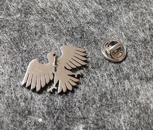 Nerezová klopová brož – orel (HB132)