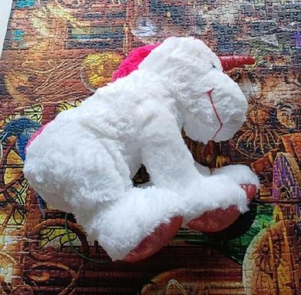 Plyšová hračka jednorožec 35 cm (D757)