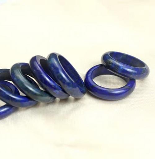 Minerální prsten lapis lazuli – velikost 57 (X2220)