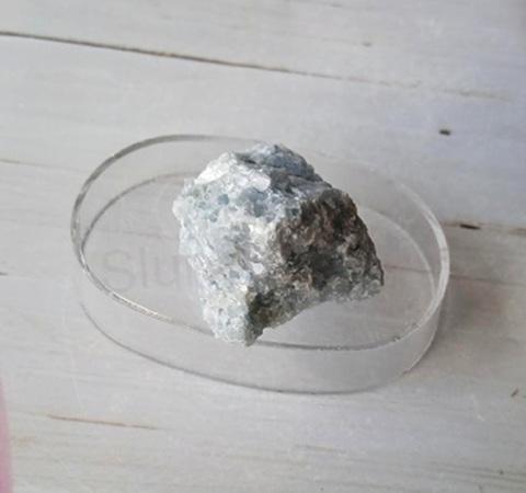 Minerální kámen modrý kalcit drúza (23 g) (X2241)