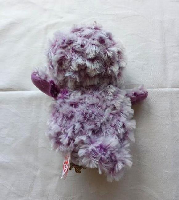 Sova TY Beanie Boos – plyšák, délka cca 17 cm (D1174)