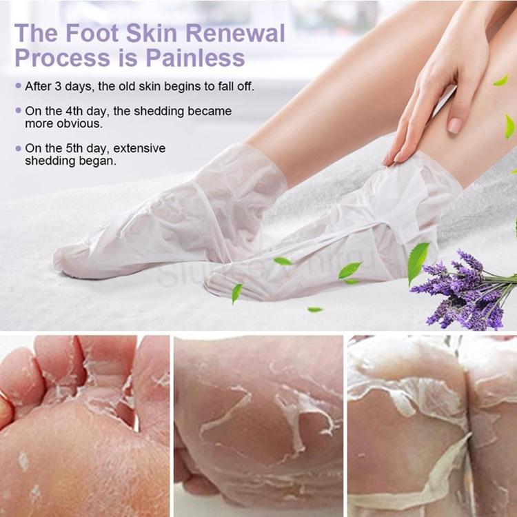 ACWOO Foot Peel Mask – 4 páry exfoliačních ponožek (F95)
