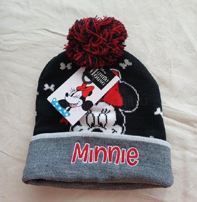 Dětská zimní čepice Minnie Mouse – velikost 52 (W270)