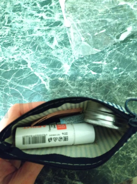 Peněženka, Kosmetická taštička, sada 3 kusy (H53)