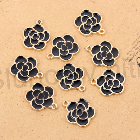 Přívěsek kytička - 15 x 15,6 mm (AA133)