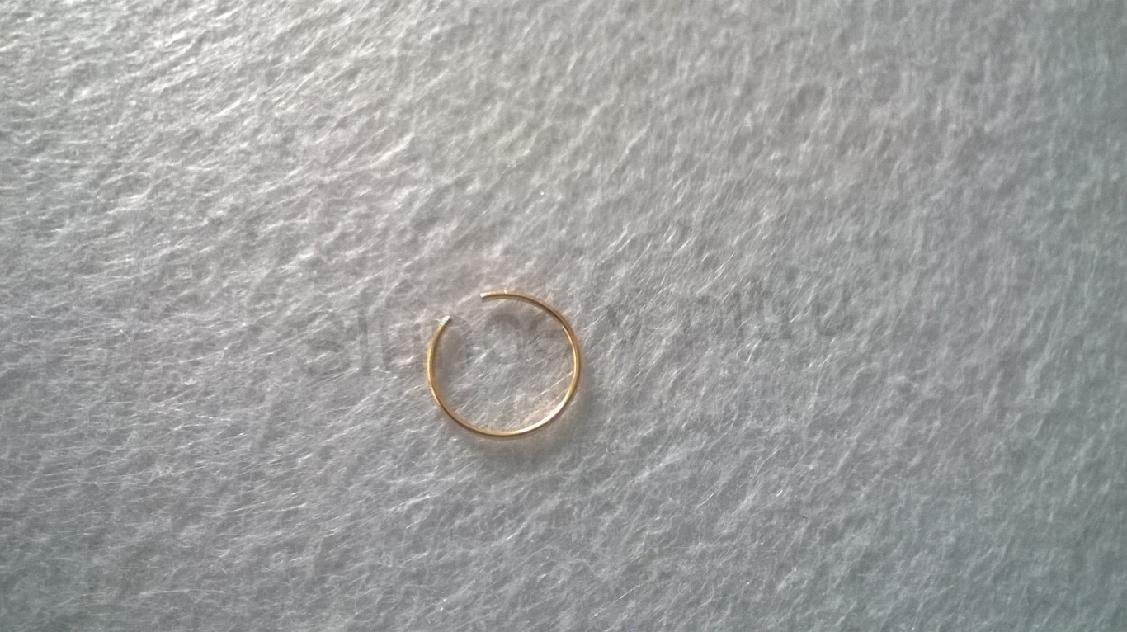 Piercing kroužek z chirurgické oceli 8 mm ( BB123)