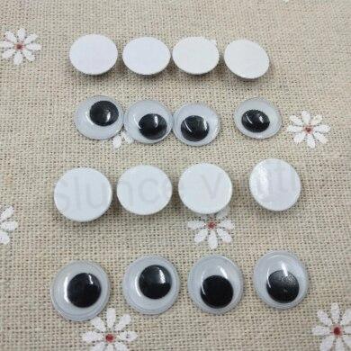 Samolepicí oči 5 mm - 20 kusů (C161)