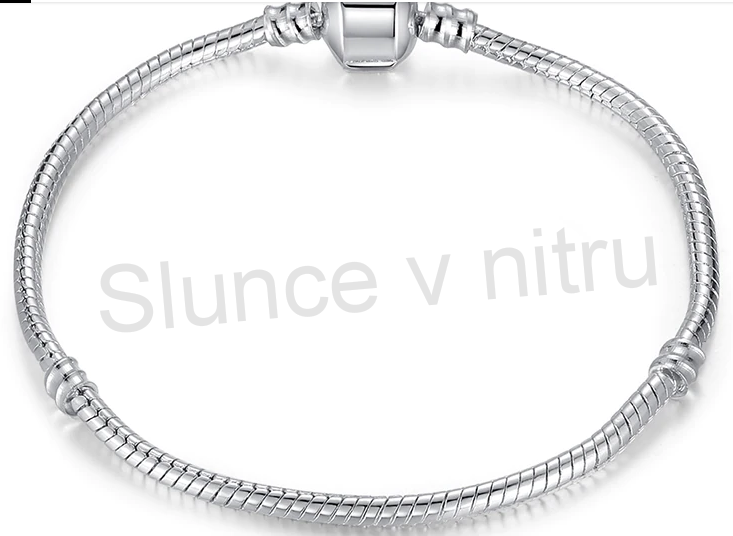 Postříbřený náramek Pandora (BC229)