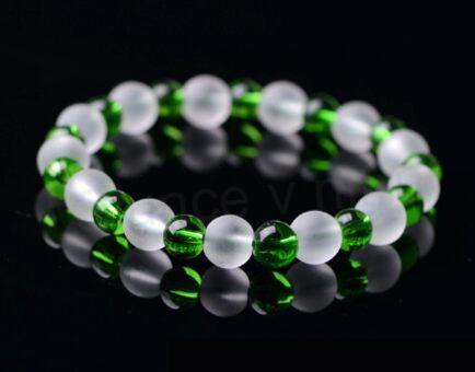 Minerální křišťálové náramky modré (BC26)