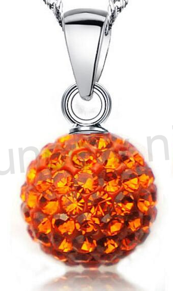Postříbřená souprava šperků se Swarovski Elements (BE60)