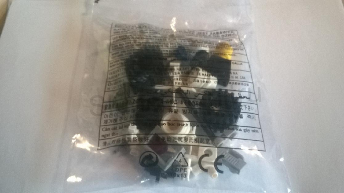 Stavebnice lego policejní motorka (D77)