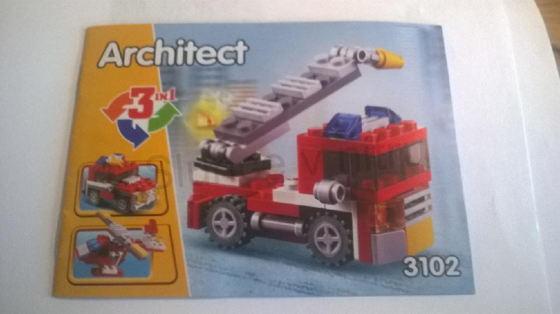 Stavebnice lego hasiči 3v1 (D79)