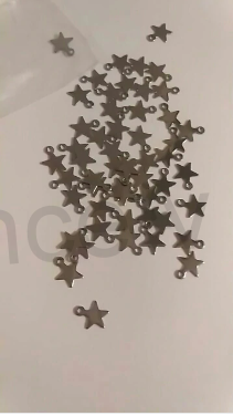 Přívěsek Hvězda chirurgická ocel 8,5 x 10 mm (AA191)