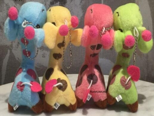 Plyšová hračka žirafa více barev (D92)