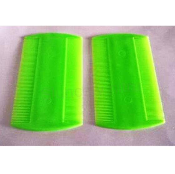 Univerzální hřeben na blechy a vši oboustranný tyrkysový (T29)