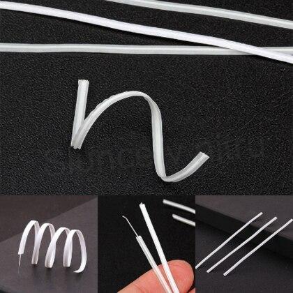 Drátky do roušek poplastované ploché 40 kusů v balení (C289)