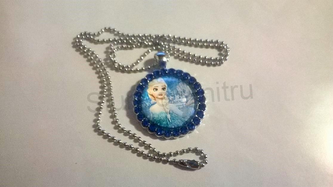 Náhrdelník s přívěškem Elsa, ledové království (BD213)